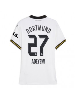 Borussia Dortmund Karim Adeyemi #27 Ausweichtrikot für Frauen 2024-25 Kurzarm